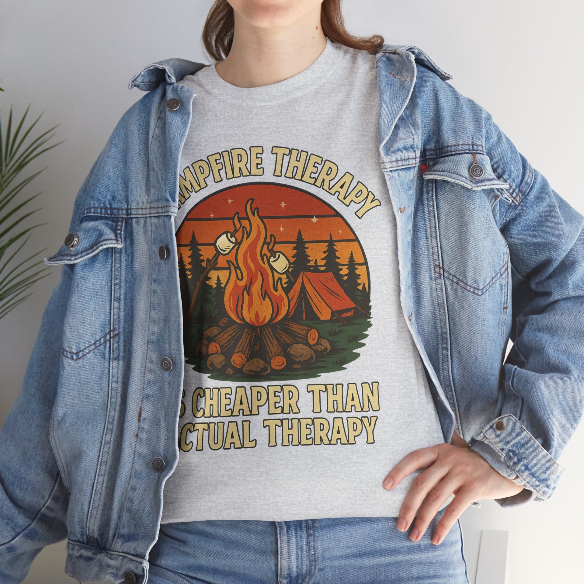 Campfire therapy is cheaper than actual therapy