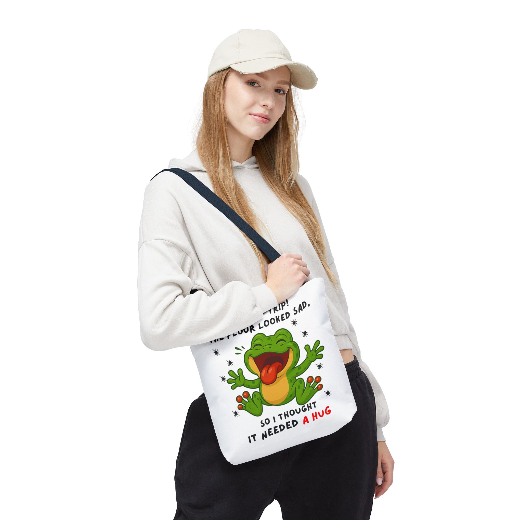 I did not trip the floor looked sad so I thought it needed a hug Summer bag