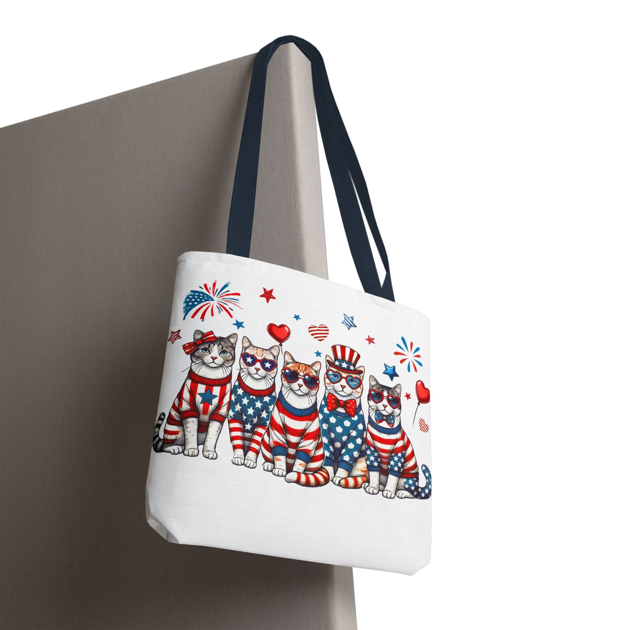 4th of July Patriotic Cat Bag