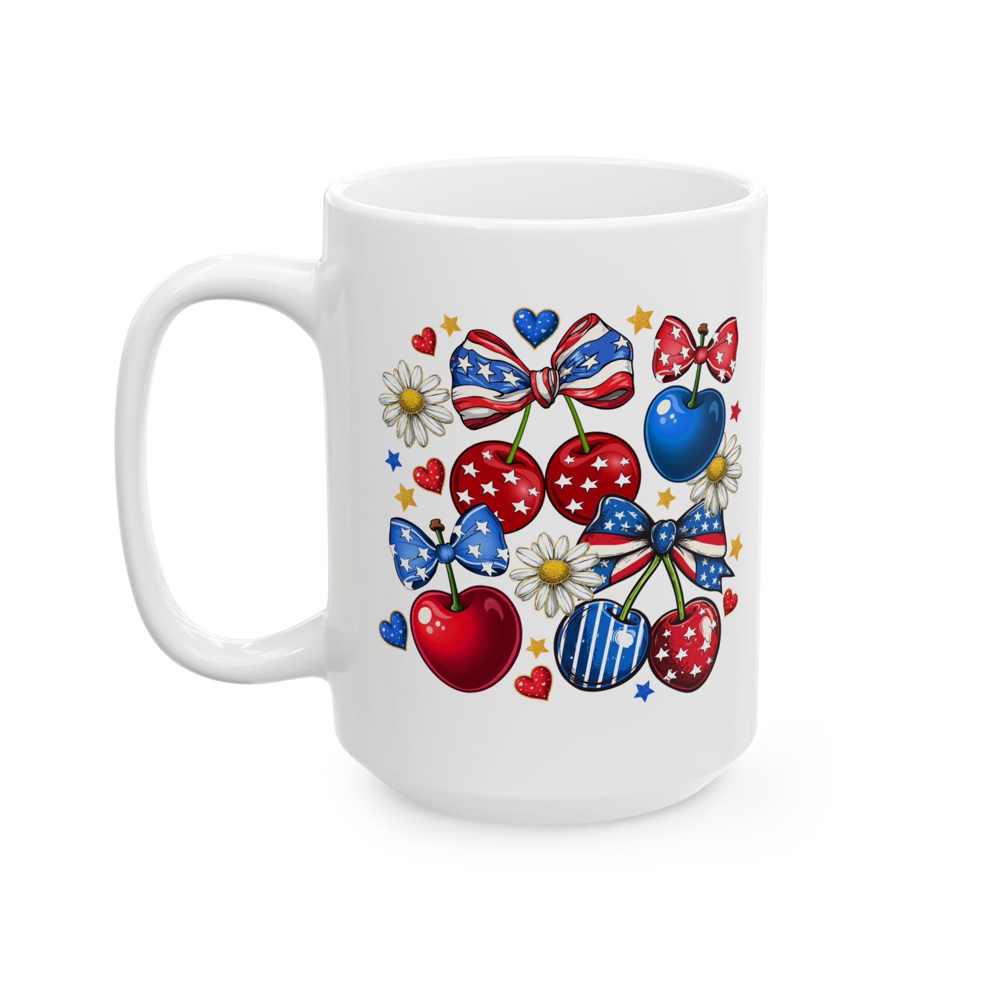 Patriotic Cherry, 4th of July, Cup