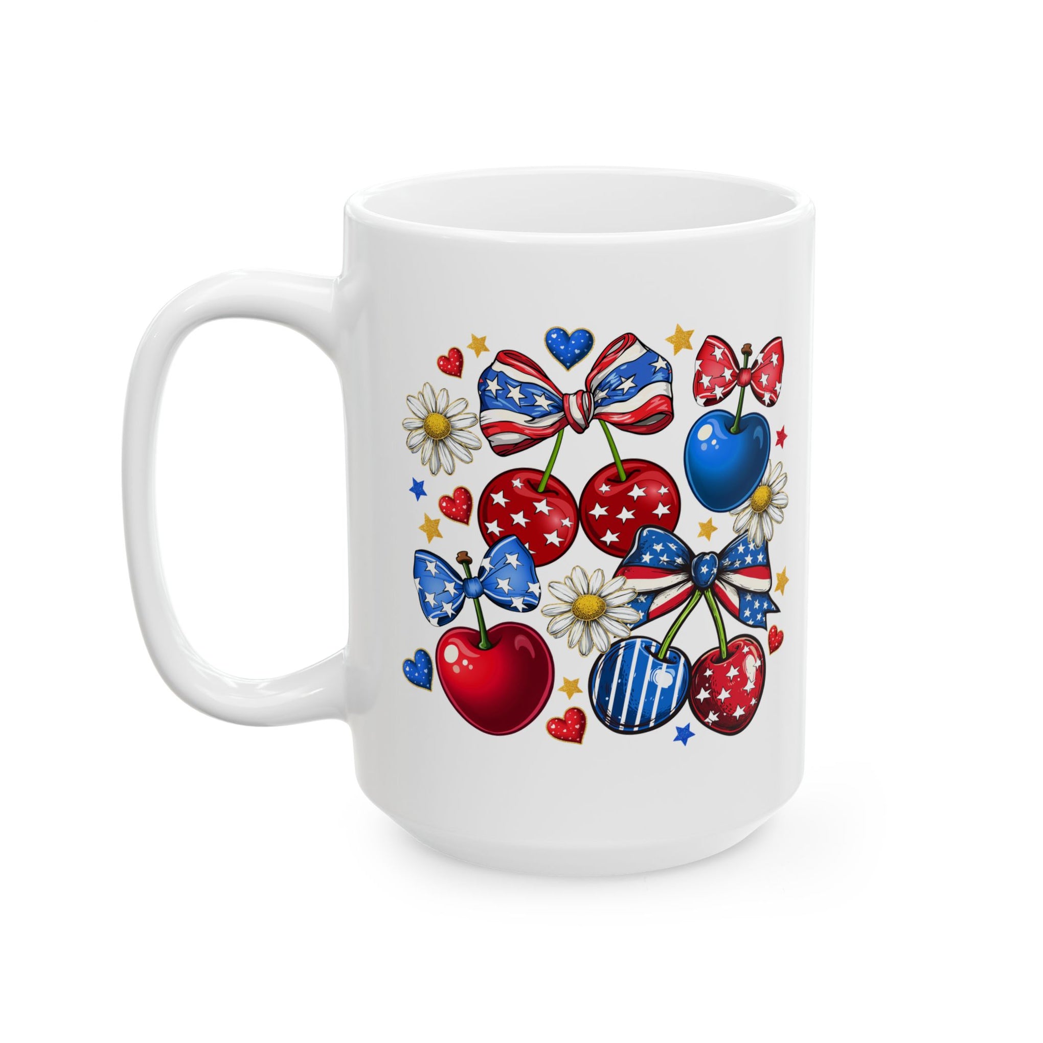 Patriotic Cherry, 4th of July, Cup