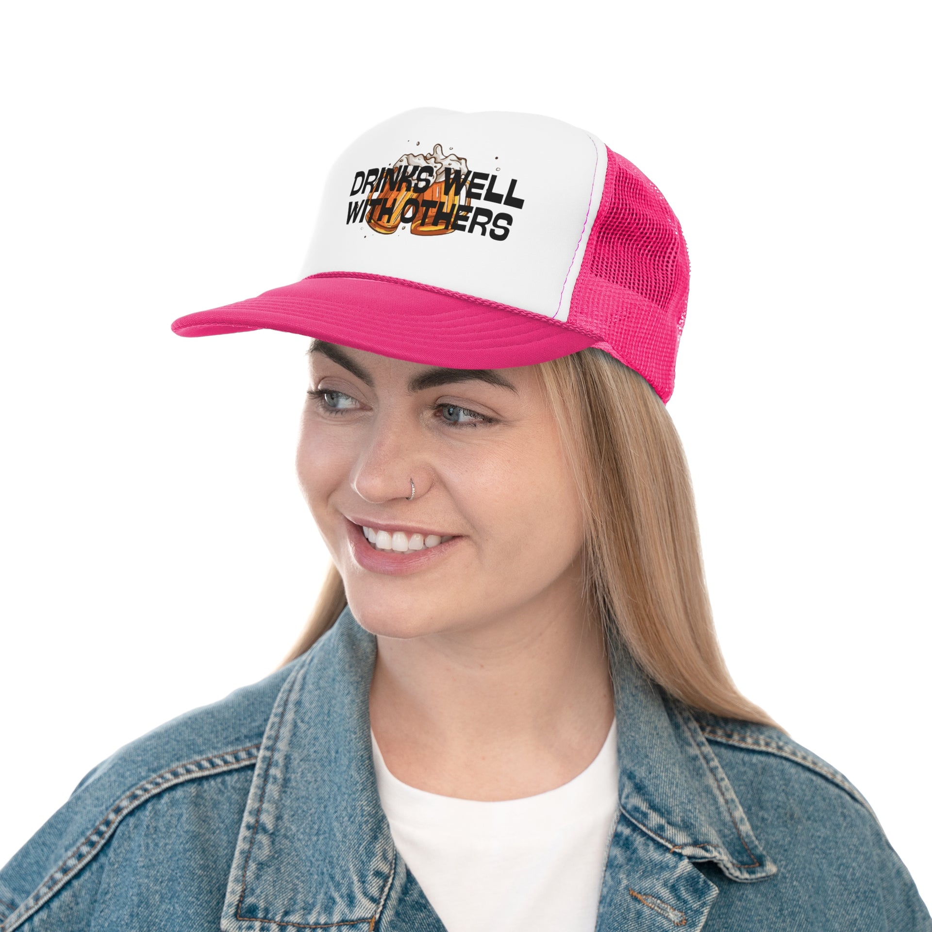 Drinks well with others hat