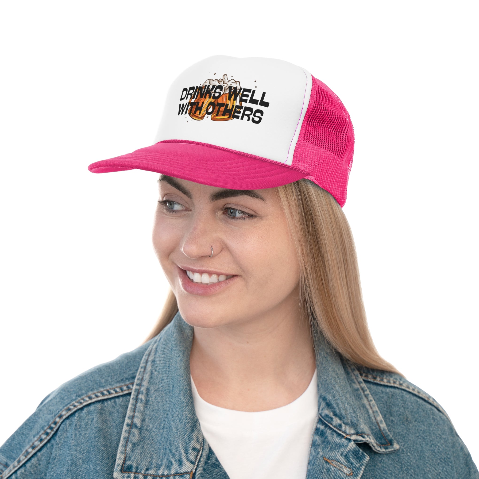 Drinks well with others hat