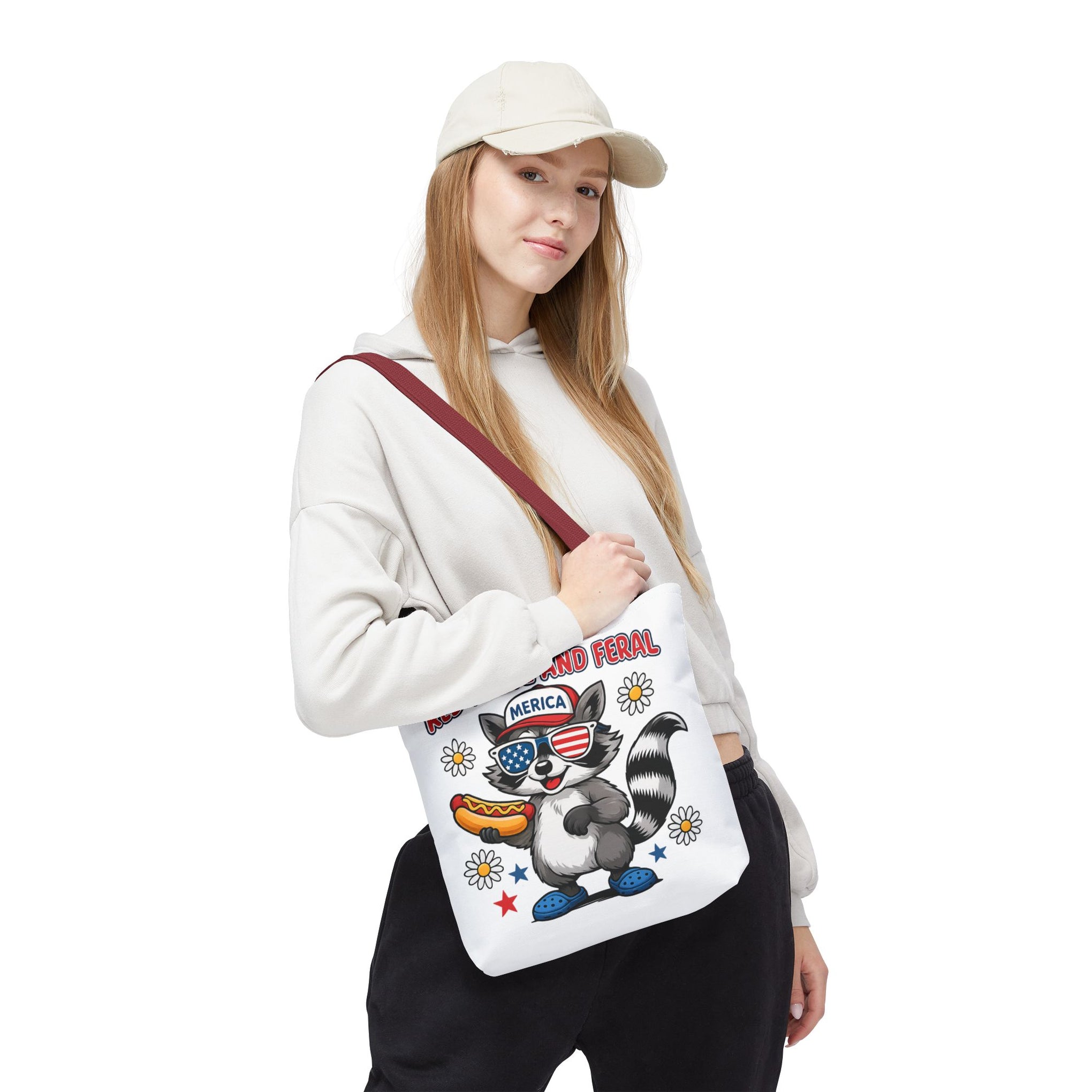 Red, White and Feral Summer Bag