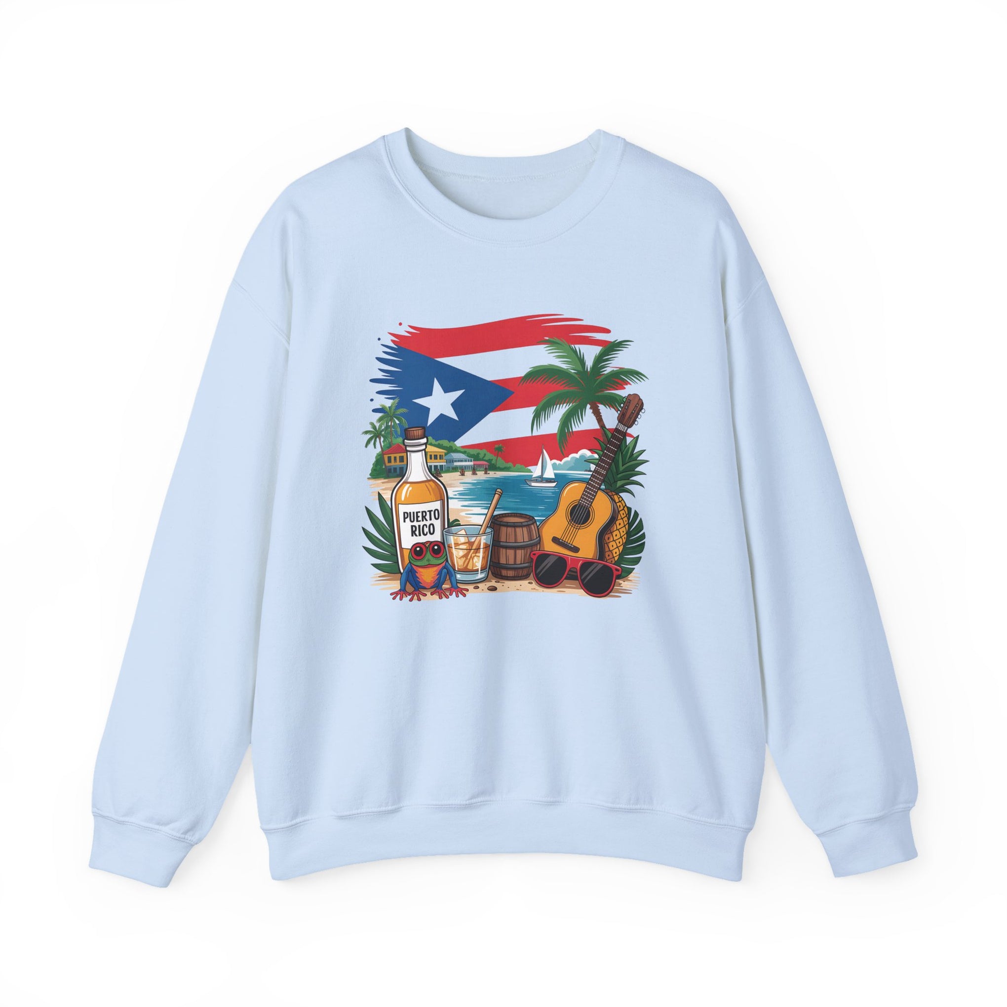 Boricua, Puerto Rico, Coqui Sweatshirt