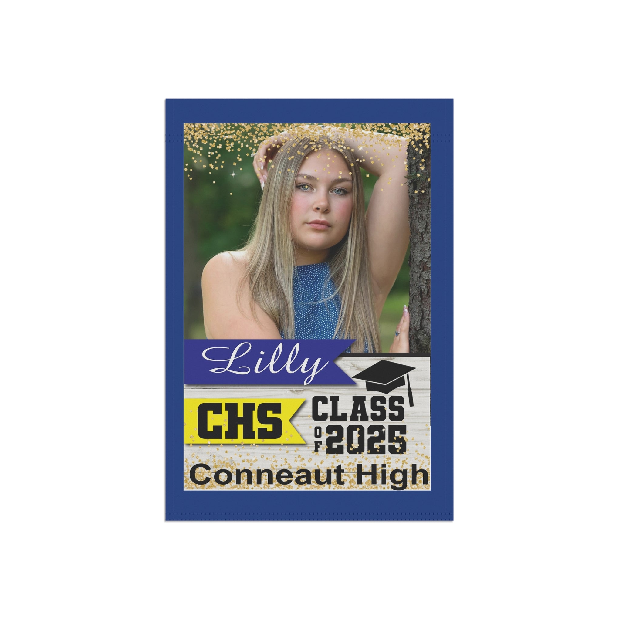 Custom Printed Class of  2025 Congratulations!!!! Order your custom flag   24.5x32