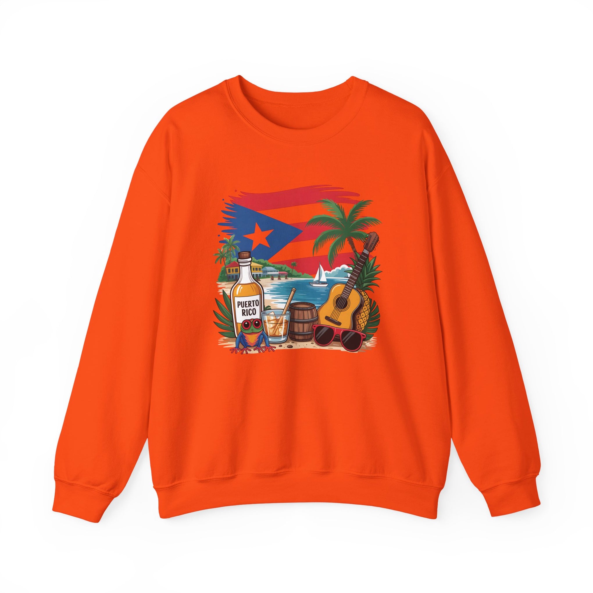 Boricua, Puerto Rico, Coqui Sweatshirt