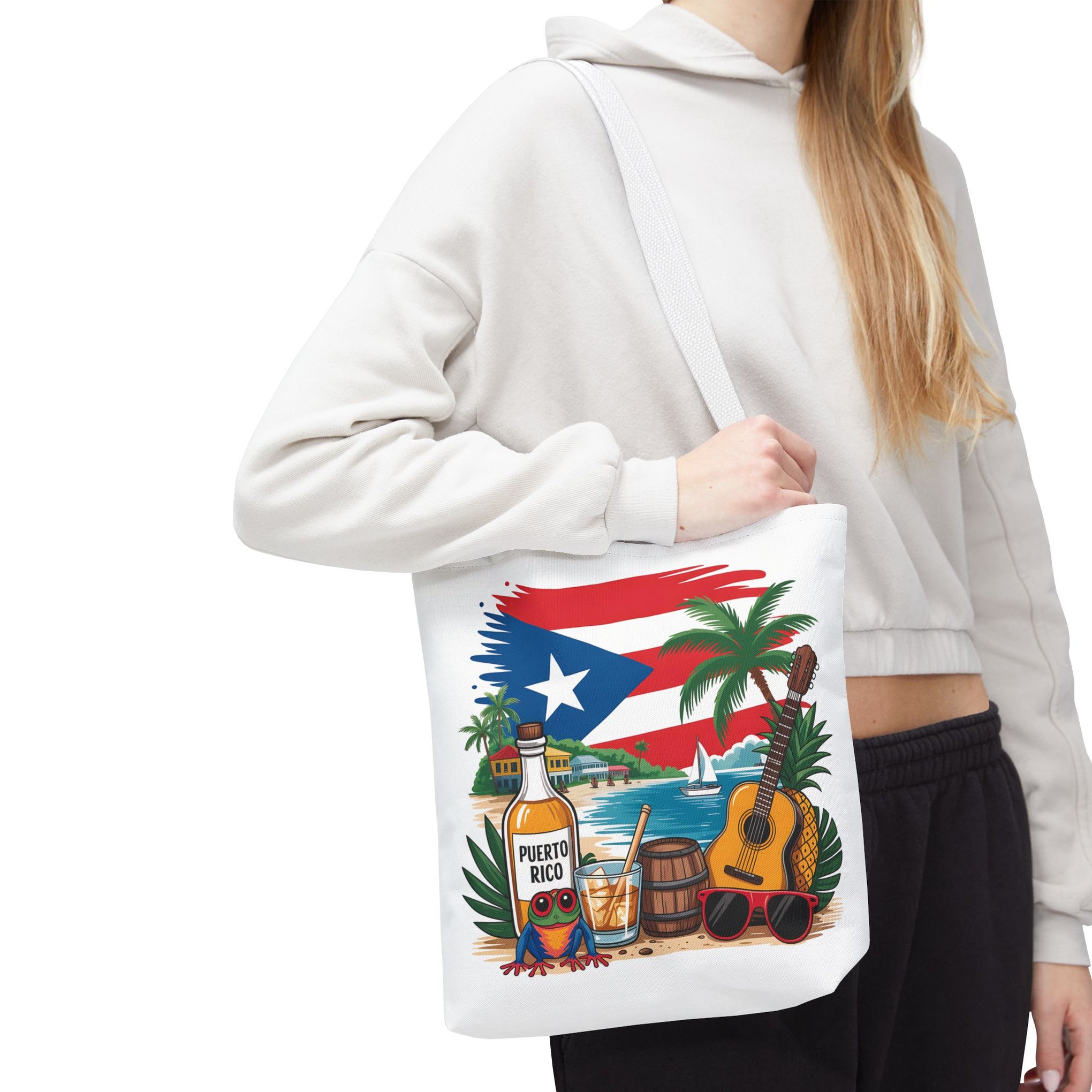 Coqui,  Puerto Rico,  Boricua Tote Bag