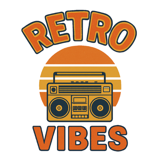 retro vibs boom box