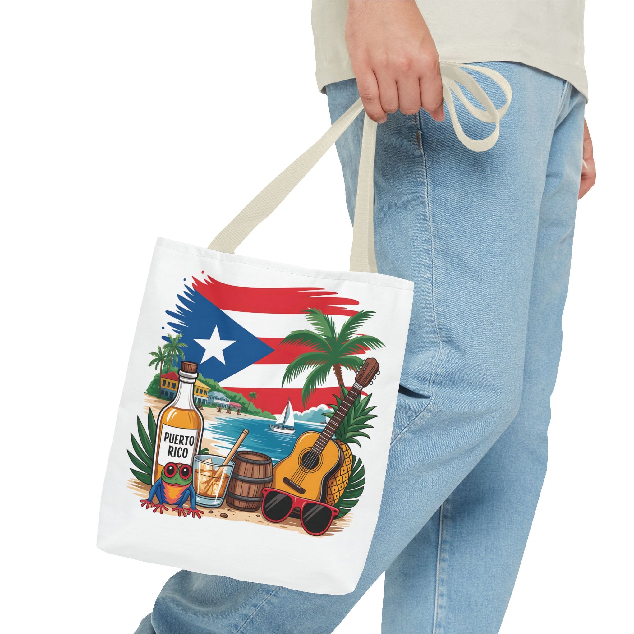 Coqui,  Puerto Rico,  Boricua Tote Bag