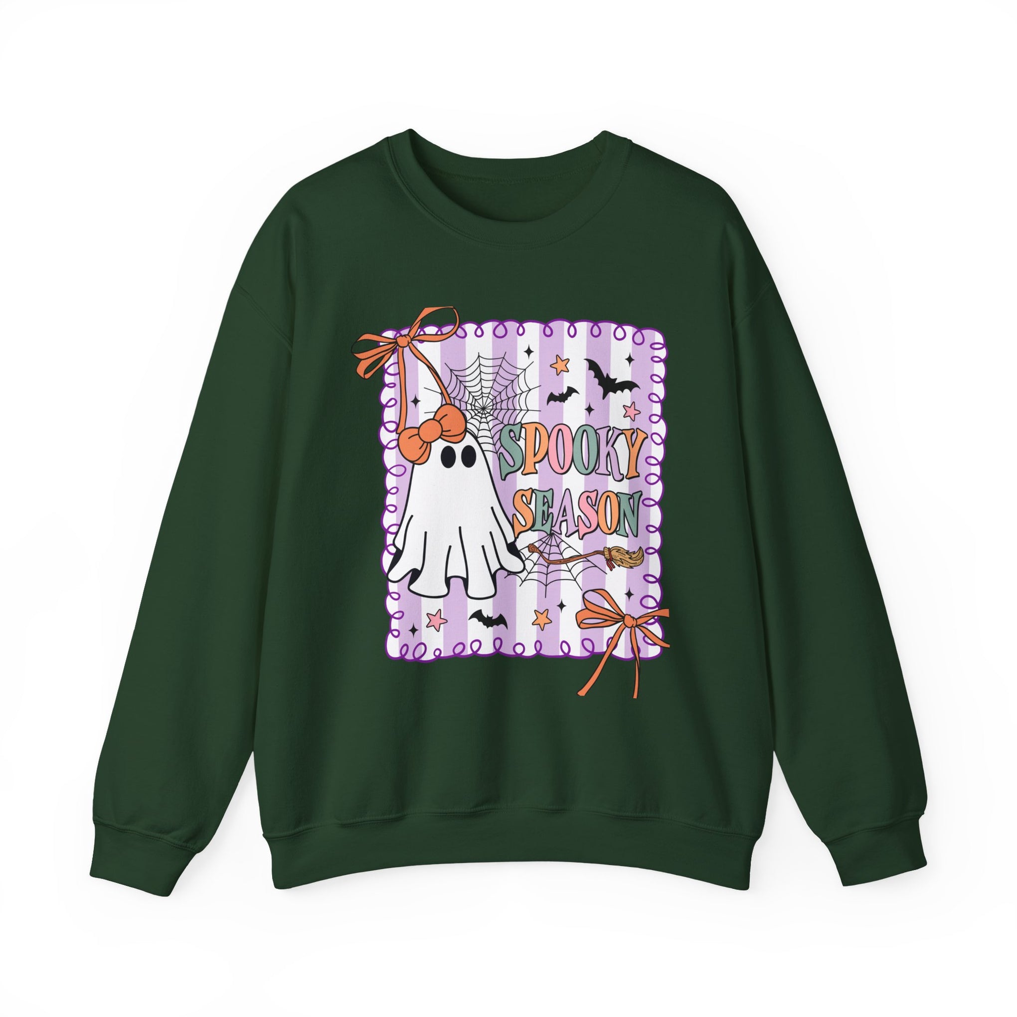 Spooky Season, Coquette Ghost Shirt Sweatshirt, Halloween Sweatshirt