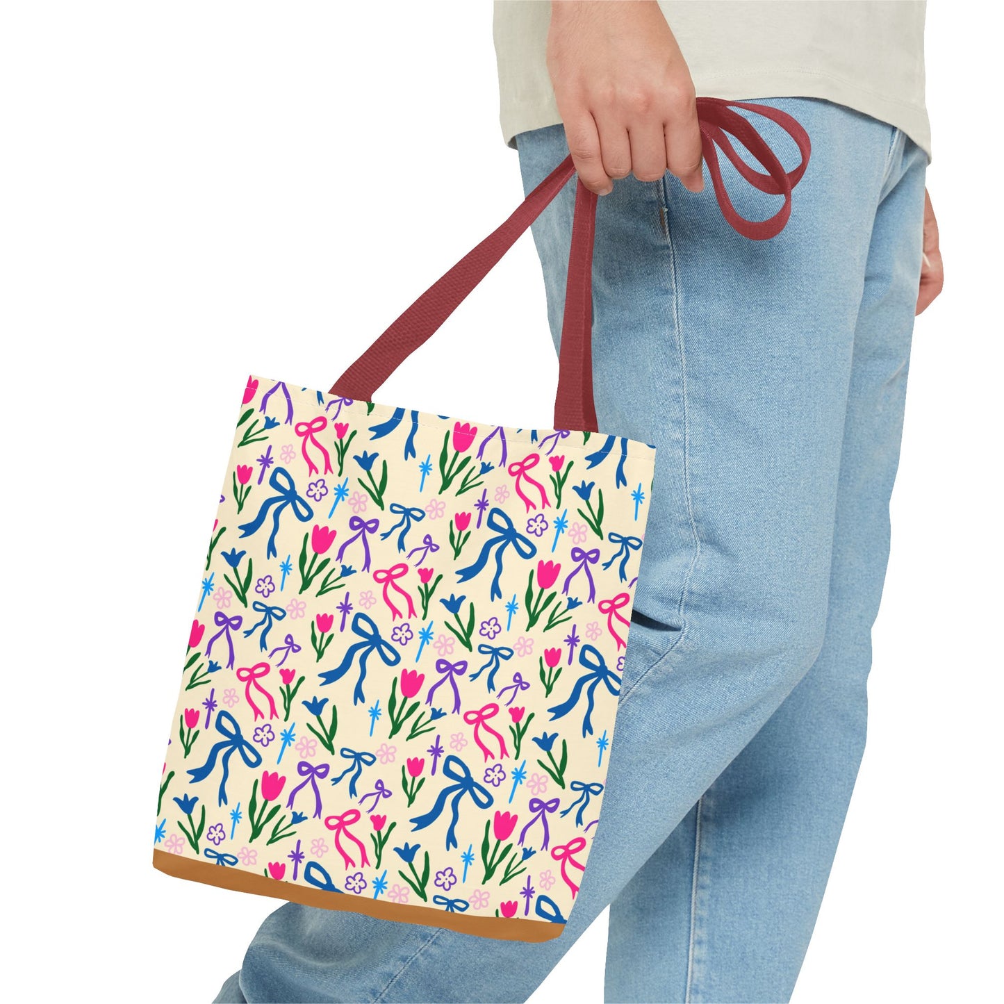 Coquette Bow Pattern Bag