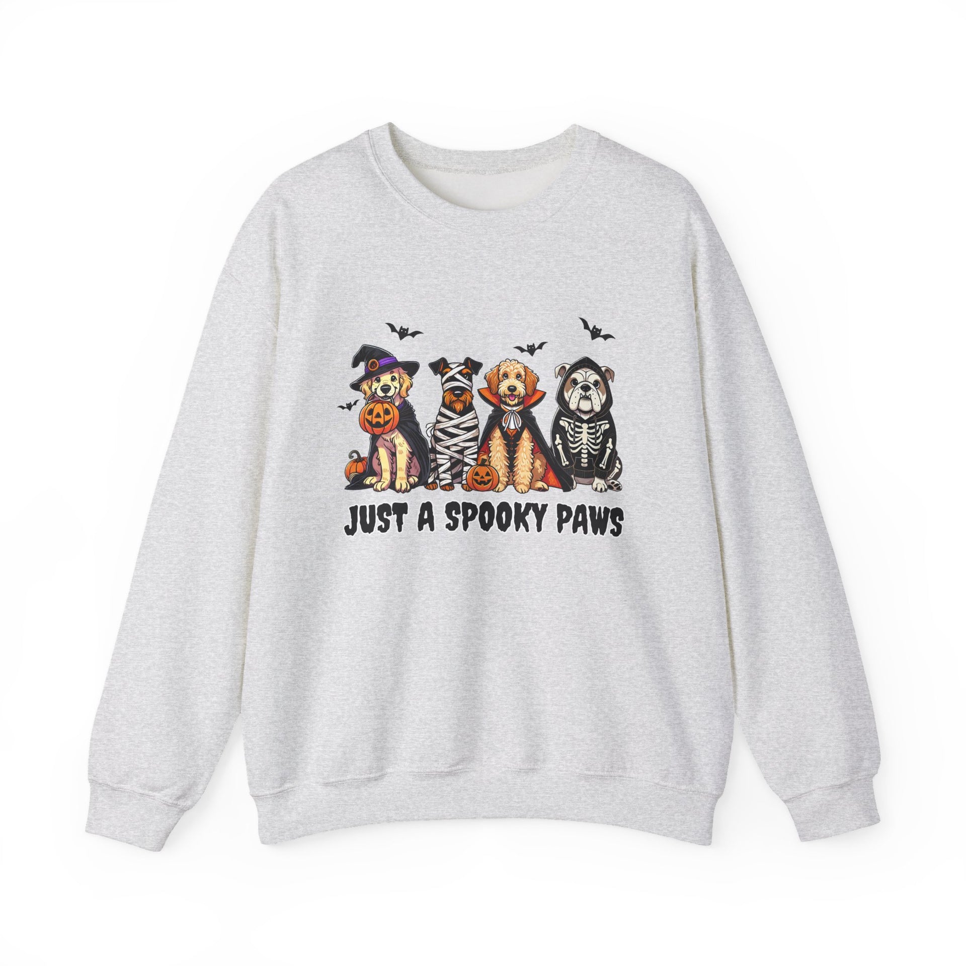 Just a Spooky Paw | Funny Halloween Dog Sweatshirt, Halloween Sweatshirt