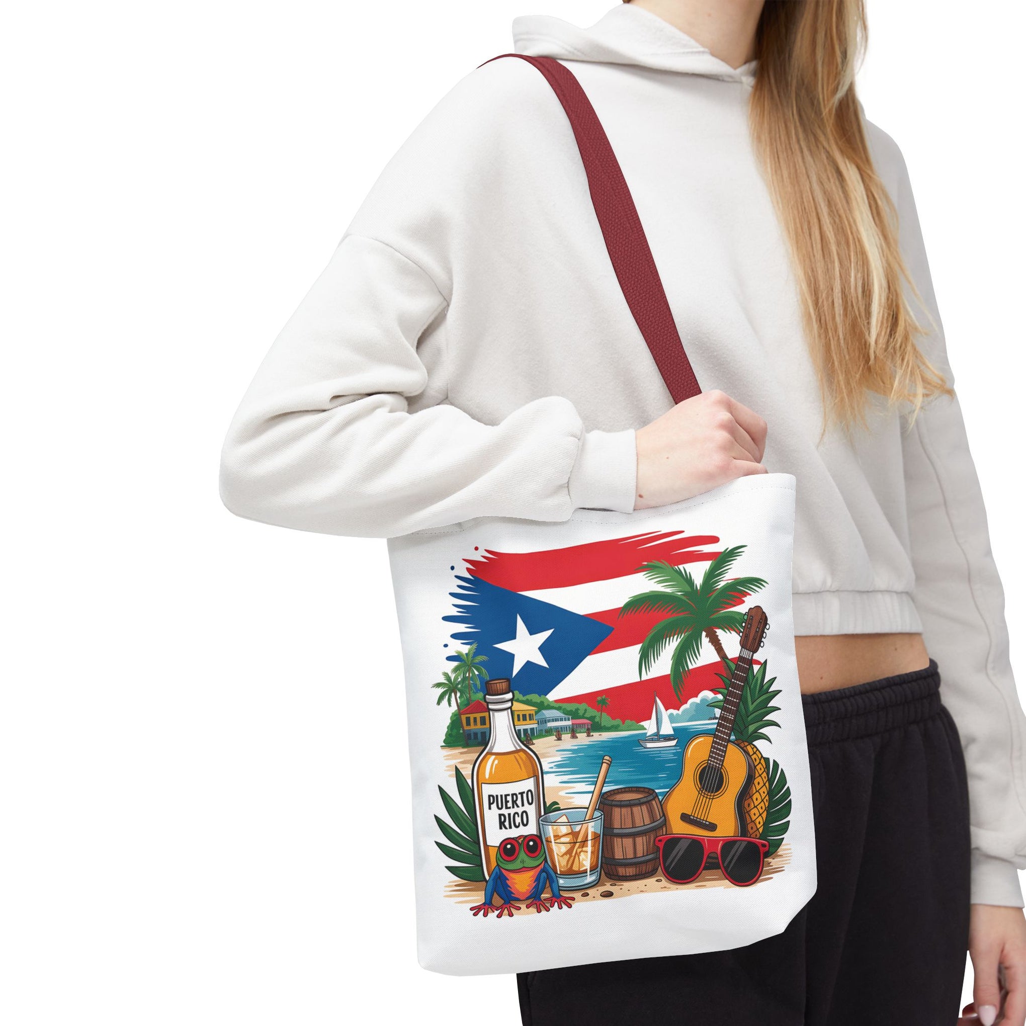 Coqui,  Puerto Rico,  Boricua Tote Bag
